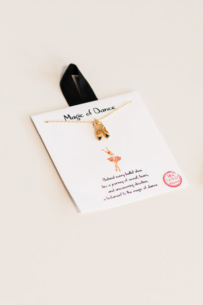Magic Of Dance Message Necklace