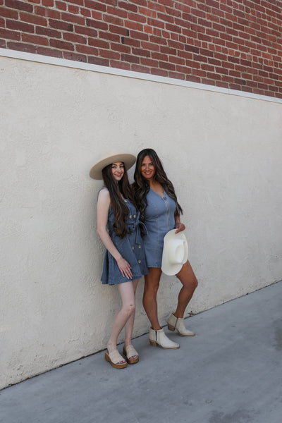 Front Row Only Denim Dress