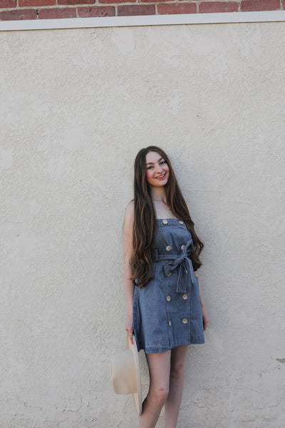 Front Row Only Denim Dress