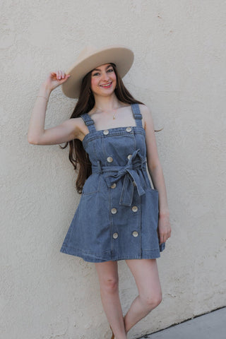 Front Row Only Denim Dress