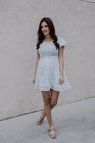 Bay Floral Ruffle Dress