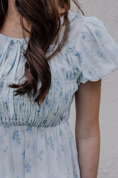 Bay Floral Ruffle Dress