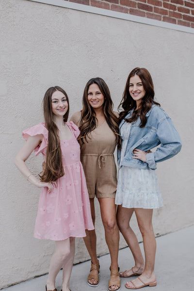 Mocha Oat Linen Romper