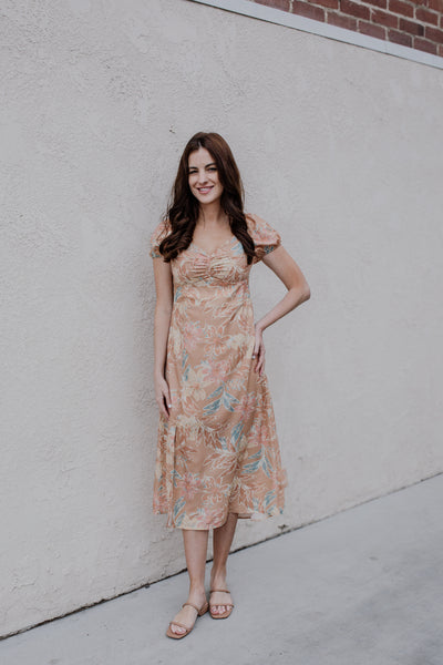 Botanical Gardens Amber Dress