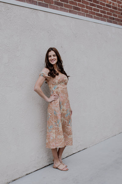 Botanical Gardens Amber Dress