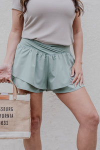 Criss Cross Skort / Sage