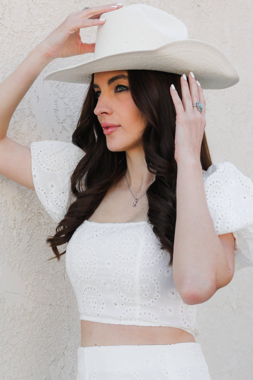 Tay Smooth Straw Cowboy Hat