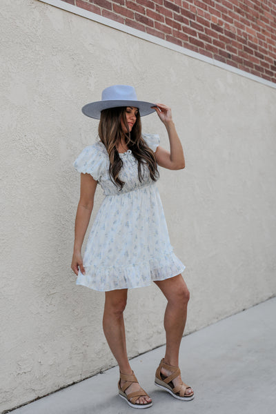 Bay Floral Ruffle Dress