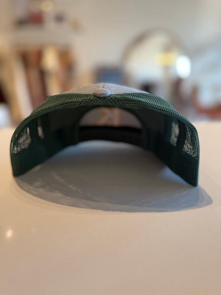 Richardson K Hat / Heather Grey and Dark Green