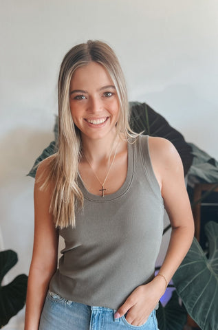 Sirena Rib Tank / Evergreen