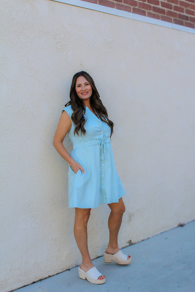 Summer Stripes Midi Dress