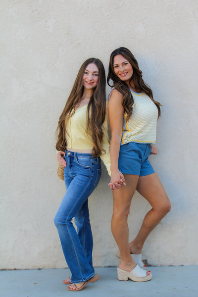 Sunshine Days Cardigan / Butter Yellow