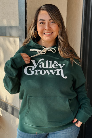 Valley Grown Hoodie / Forest Green