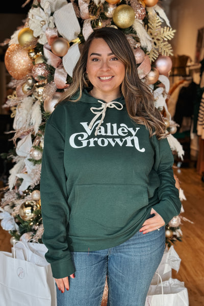 Valley Grown Hoodie / Forest Green