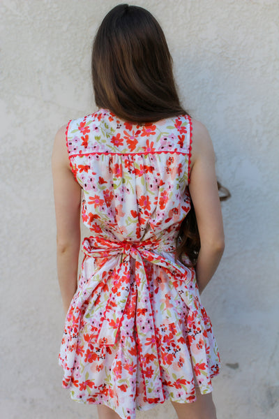 Penelope Floral Poplin Dress