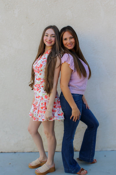 Penelope Floral Poplin Dress