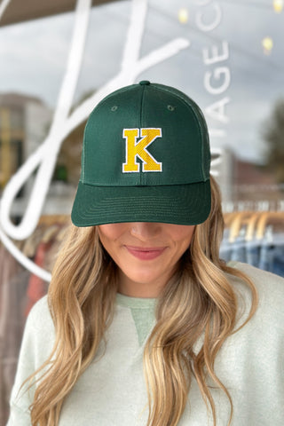 Kingsburg K Hat / Varsity Green
