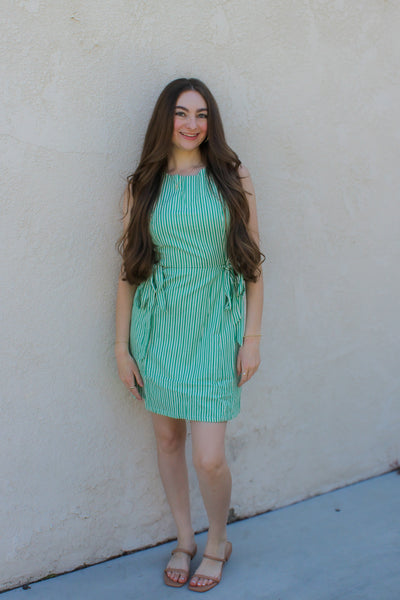 Valley Green Sleeveless Dress