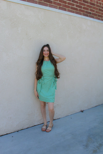 Valley Green Sleeveless Dress