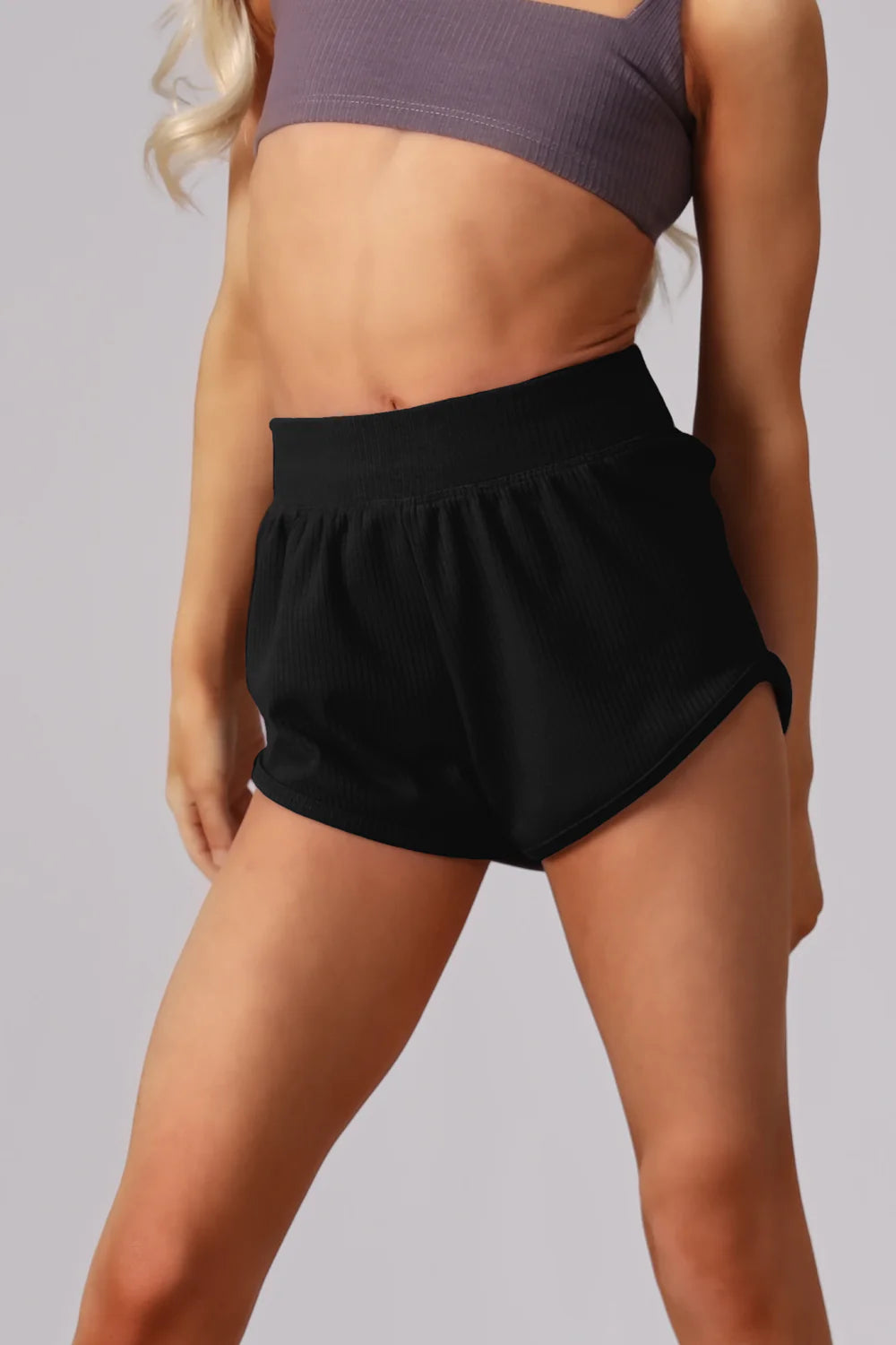 Tiger Friday Central Athletic Dance Shorts / Black *final sale*