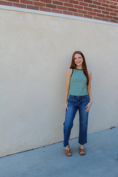 Ivy League Striped Tank