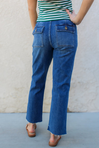 Lovervet Superb Utility Crop Jeans