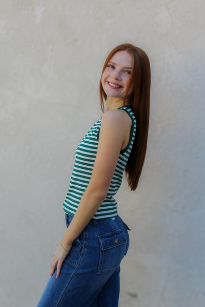 Ivy League Striped Tank