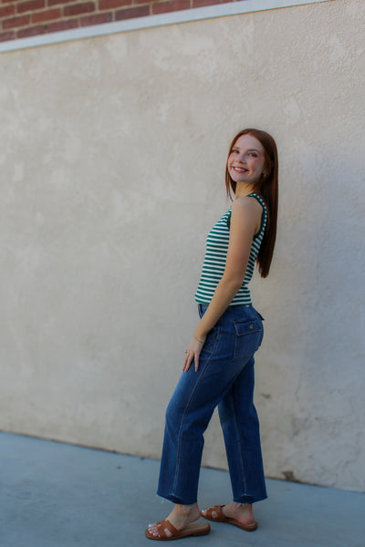 Lovervet Superb Utility Crop Jeans