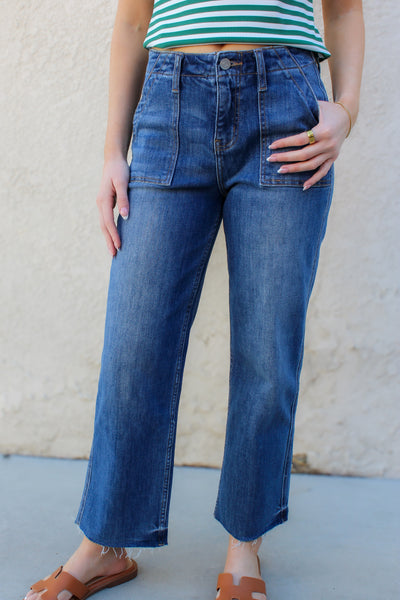 Lovervet Superb Utility Crop Jeans