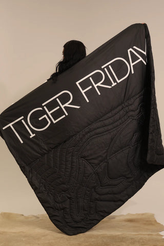 Tiger Friday Travel Blanket