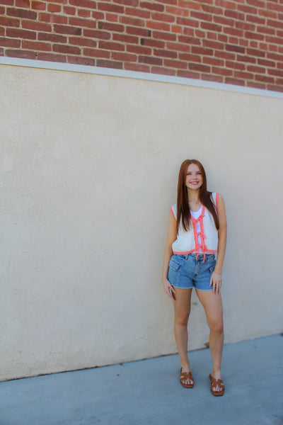 Summer Ties Knit Vest