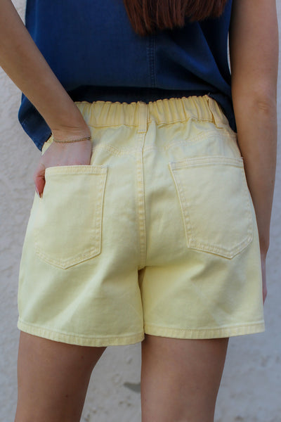Daisy Denim Shorts