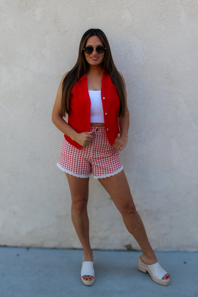 Cherry Breezy Blouse