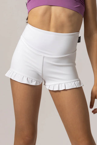 Tiger Friday Filly Bootie Shorts / Powder White