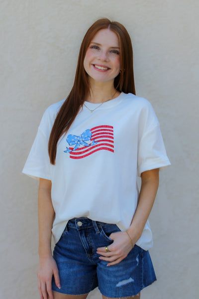 Sweet America Flag Tee
