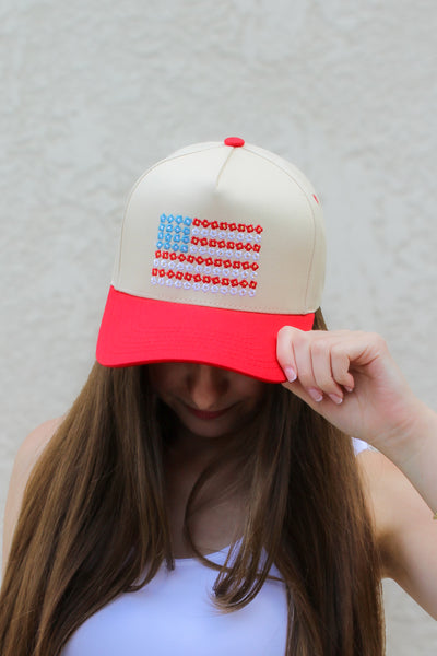 Daisy Flag Trucker Hat