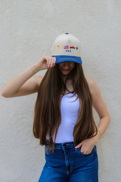 USA Icons Trucker Hat