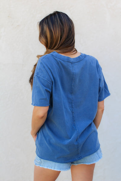 Summer V Tee / Navy