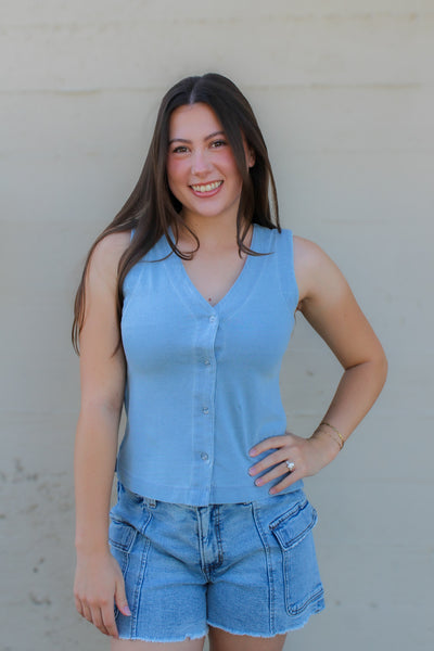 Janie Mineral Washed Vest