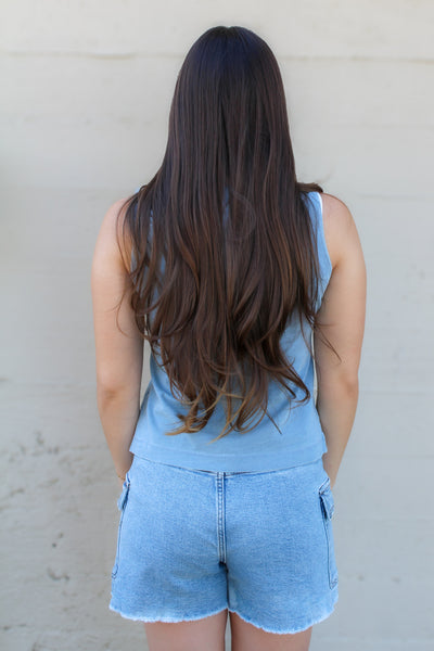 Janie Mineral Washed Vest