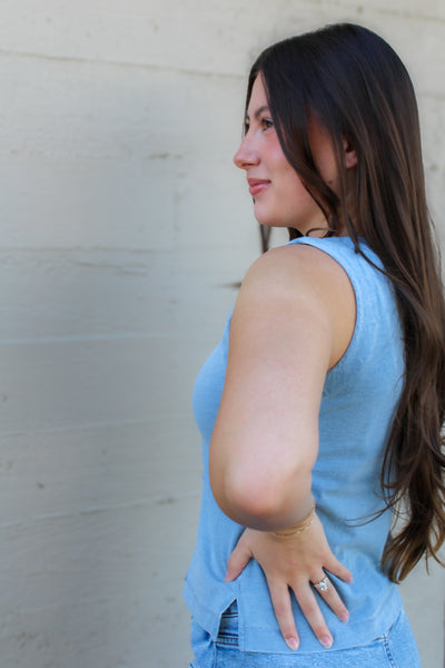 Janie Mineral Washed Vest