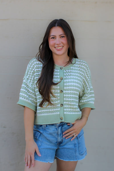 Pear Crochet Cardigan