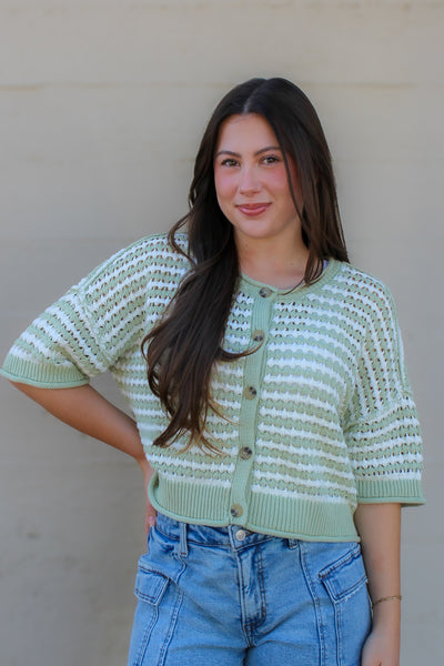 Pear Crochet Cardigan