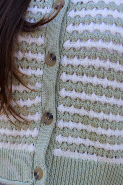 Pear Crochet Cardigan