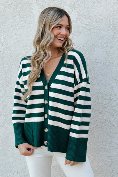 Norsemen Cardigan / Hunter Green
