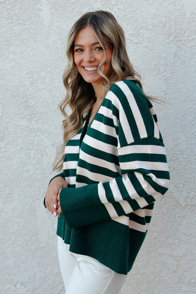 Norsemen Cardigan / Hunter Green