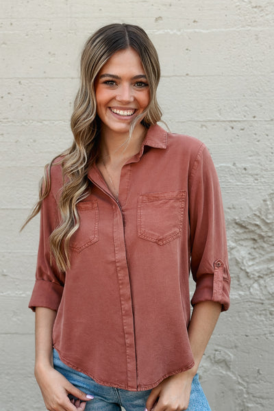 Riley Blouse / Maple