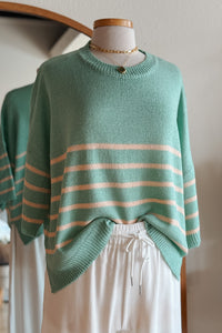 Jes Pistachio Spring Sweater