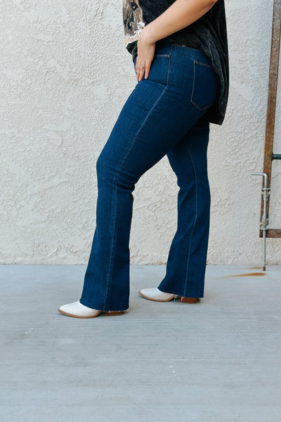 Midrise Bootcut Jeans