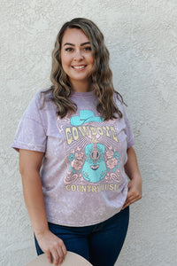 Cowboys and Country Music Graphic Tee *final sale*